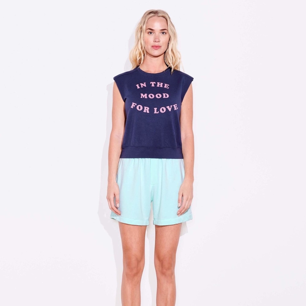 SUNDRY IN THE MOOD FOR LOVE MUSCLE SWEATSHIRT SIZE 1 SO SOFT